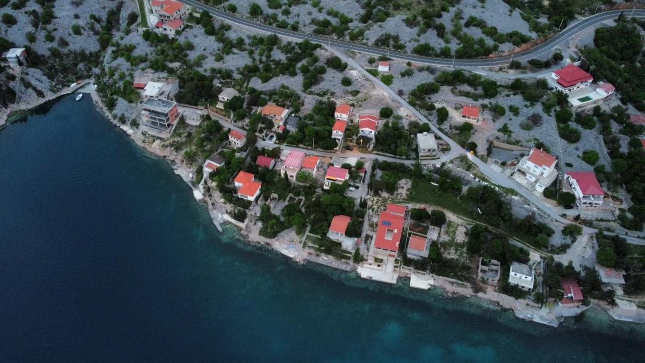 Apartamento Mamma Mii, Baric Draga Stunning View, 30M To The Sea Exterior foto